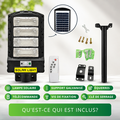 Lampadaire Solaire Estella 1000W 6000 Lumens