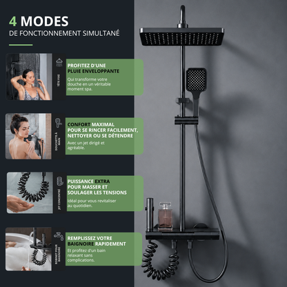 Colonne de Douche Confort 4 Modes