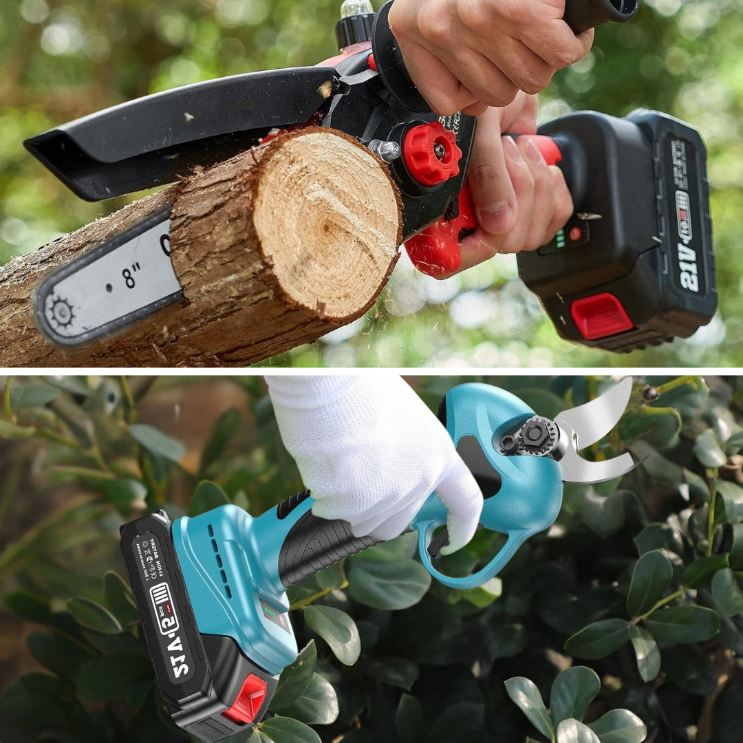 Batterie 21V pour outils de jardinage
