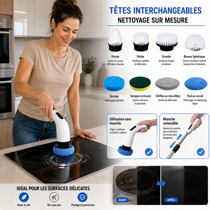 Brosse de Nettoyage Électrique