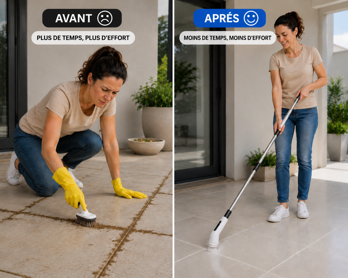Brosse de Nettoyage Électrique