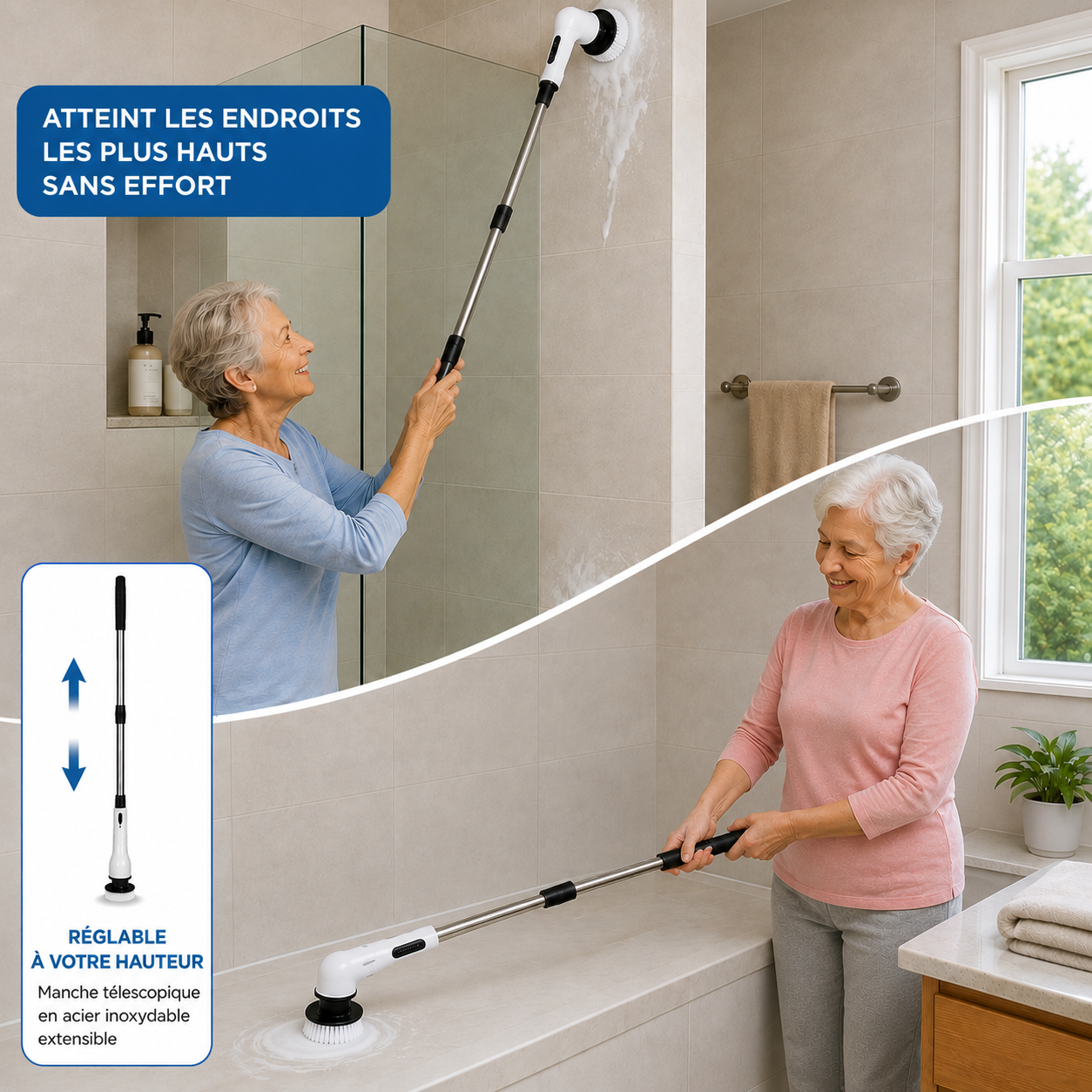 Brosse de Nettoyage Électrique